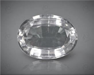White Topaz Natural Certified  5.08 CTS (9048)